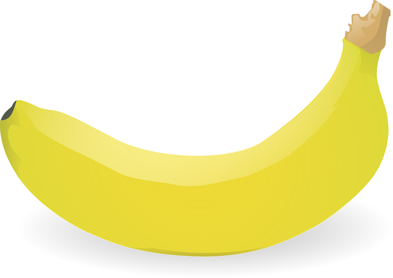 Bananas, Vaisiai, Geltona, Saldus, Nemokama Vektorinė Grafika, Nemokamos Nuotraukos,  Nemokama Licenzija