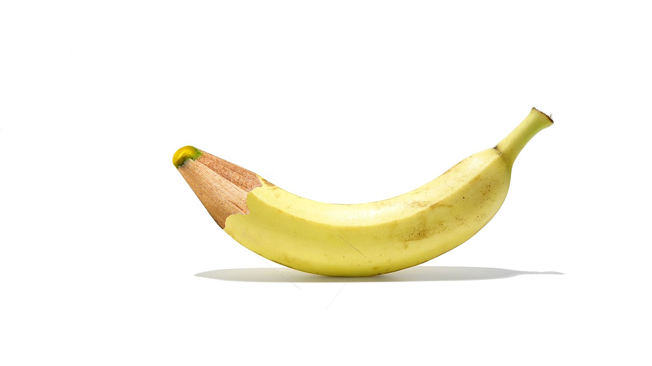 Bananas, Rašiklis, Palikti, Sveikas, Vitaminai, Skanus, Vaisiai, Vaisiai, Mandarinas, Nemokamos Nuotraukos
