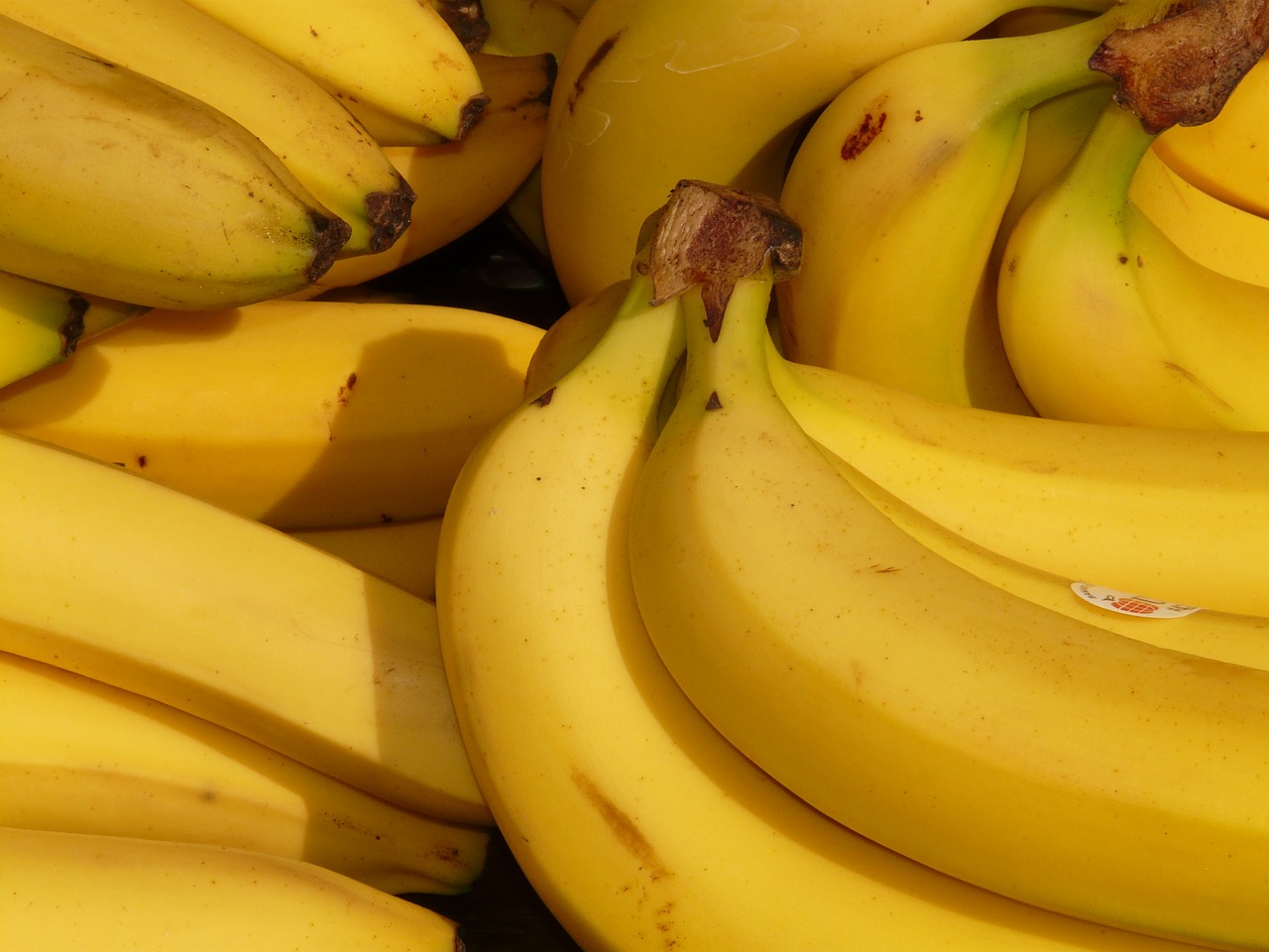 Bananas, Vaisiai, Sveikas, Geltona, Atogrąžų, Maistas, Bananinis Krūmas, Krūmas, Bananai, Vaisių