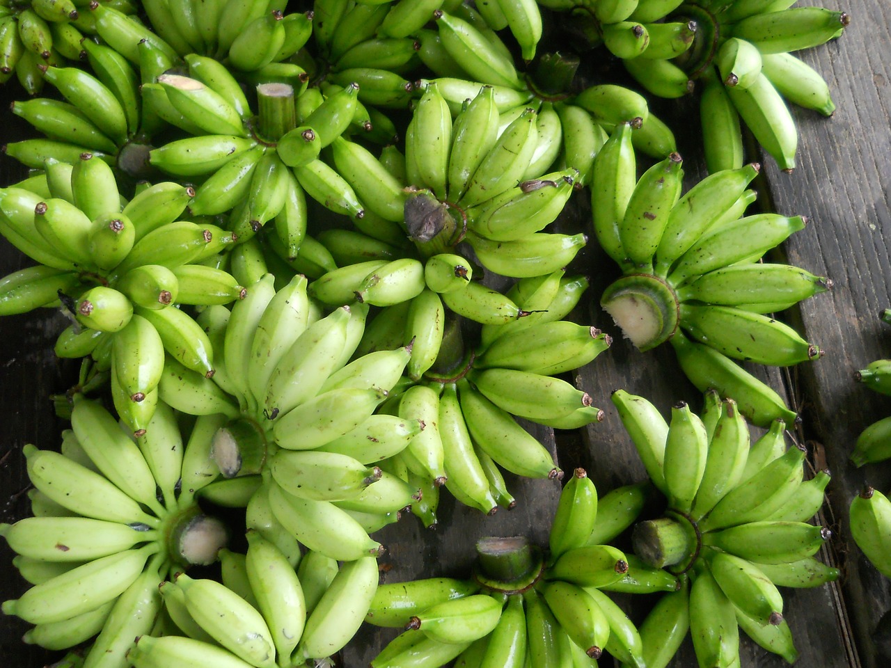 Bananai, Vaisiai, Žalias, Neprinokęs, Krūva, Nemokamos Nuotraukos,  Nemokama Licenzija
