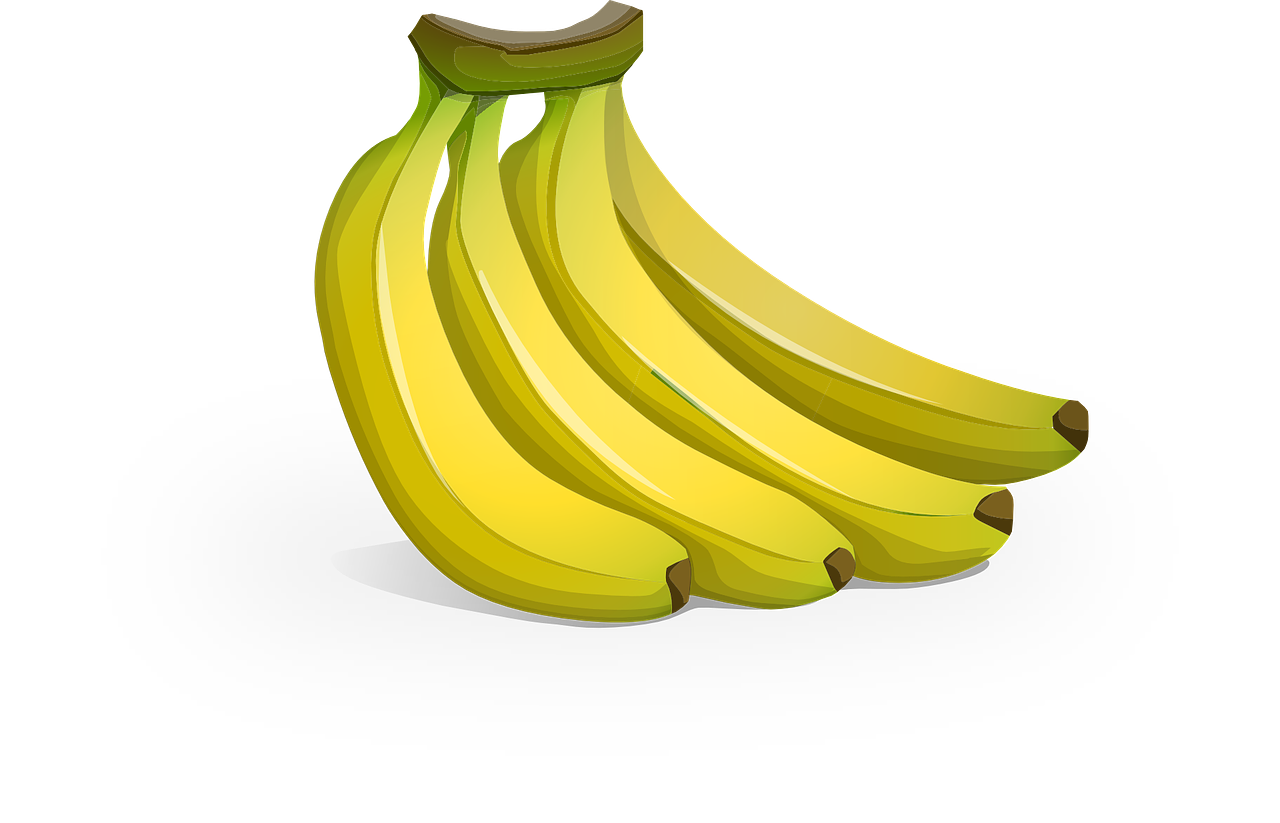 Bananai, Vaisiai, Geltona, Bananas, Šviežias, Sveikas, Ekologiškas, Mityba, Mityba, Natūralus