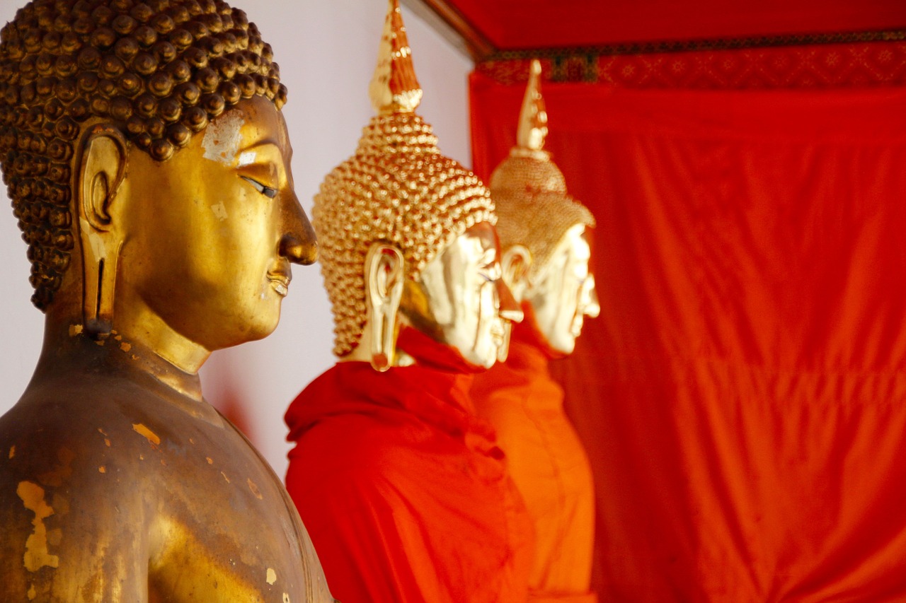 Bangkokas, Buda, Auksas, Meditacija, Budizmas, Tailandas, Asija, Šventykla, Į Pietryčius, Wat