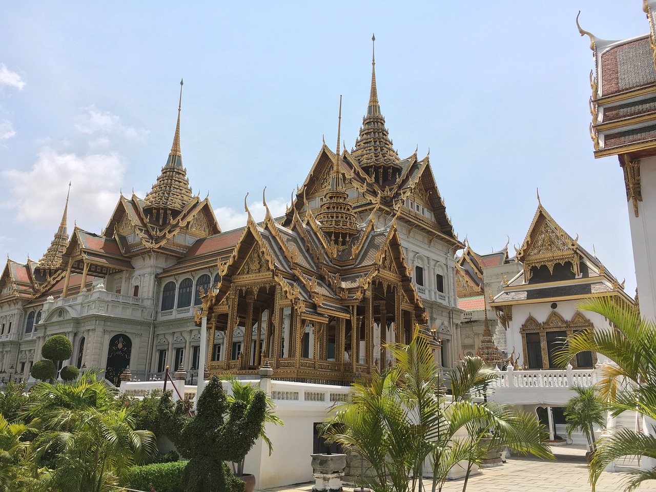 Bangkokas, Asija, Tailandas, Budizmas, Didysis Rūmai, Lankytinos Vietos, Puikus Rūmai, Architektūra, Nemokamos Nuotraukos,  Nemokama Licenzija