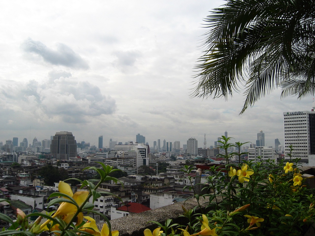 Bangkokas, Tailandas, Miestas, Dangoraižis, Kelionė, Turizmas, Panorama, Nemokamos Nuotraukos,  Nemokama Licenzija