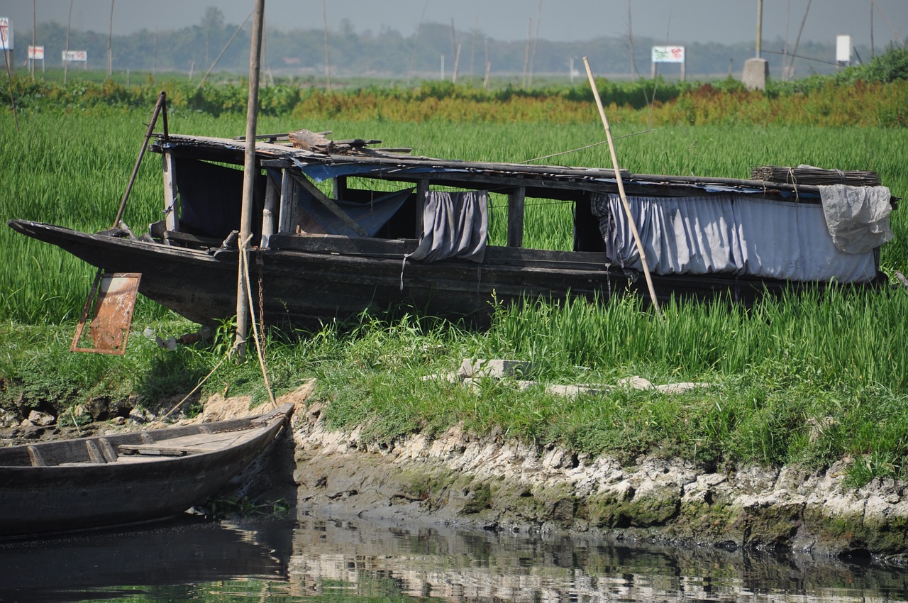 Bangladešas, Valtis, Asian, Senas, Atogrąžų, Kaimas, Nemokamos Nuotraukos,  Nemokama Licenzija