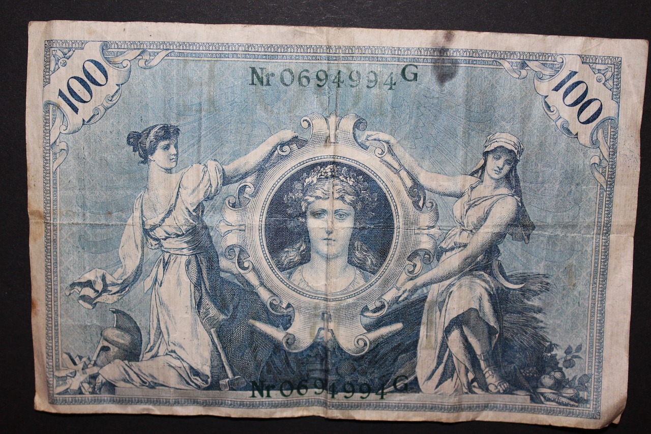 Banknotas, Dolerio Kupiūra, Valiuta, Popieriniai Pinigai, Pinigai, Sumokėti, Finansų Pasaulis, Ekonomika, Senas, Imperijos Banknotas