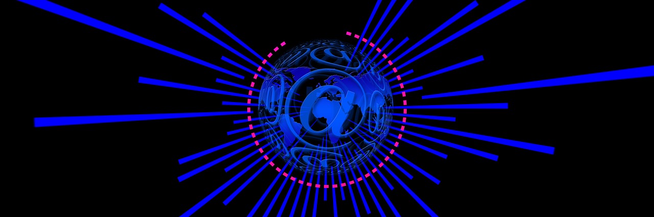 Reklama, Antraštė, Gaublys, Spinduliai, Elektroninis Paštas, Www, At, Internetas, Komunikacija, Raidės