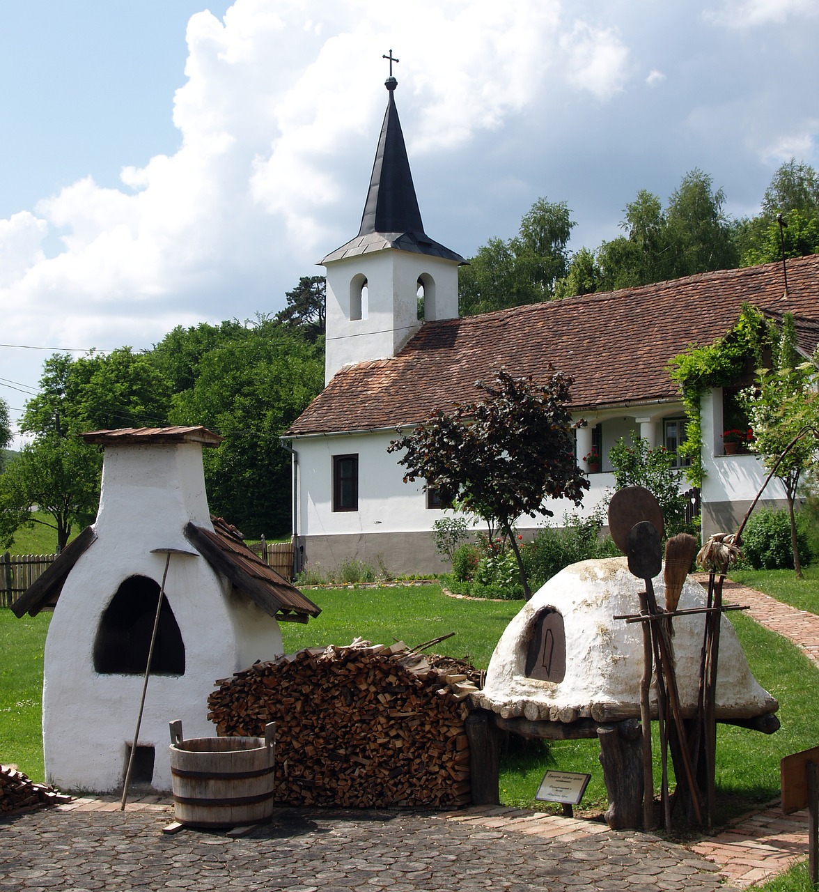 Baranya, Orfű, Orkaitės Kiemas, Krosnis, Bažnyčia, Kumpas, Kaimas, Nemokamos Nuotraukos,  Nemokama Licenzija