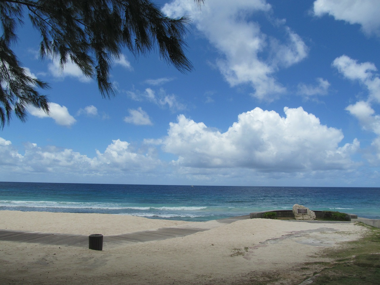 Barbados, Jūra, Sala, Atogrąžų, Vandenynas, Papludimys, Gamta, Smėlis, Medis, Vanduo