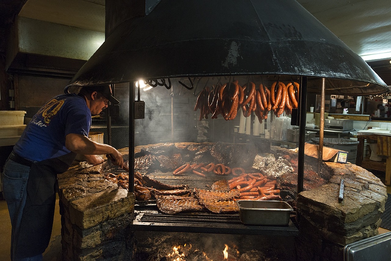 Barbekiu,  Duobę,  Dūmai,  Mėsa,  Ugnis,  Mediena,  Žėrintis,  Maistas,  Bbq,  Texas