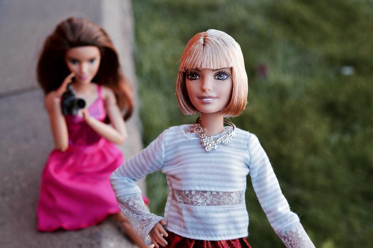 Barbie, Lėlės, Kelia, Kelti, Portretas, Fotoaparatas, Filmas, Filmavimas, Mergaitė, Modelis
