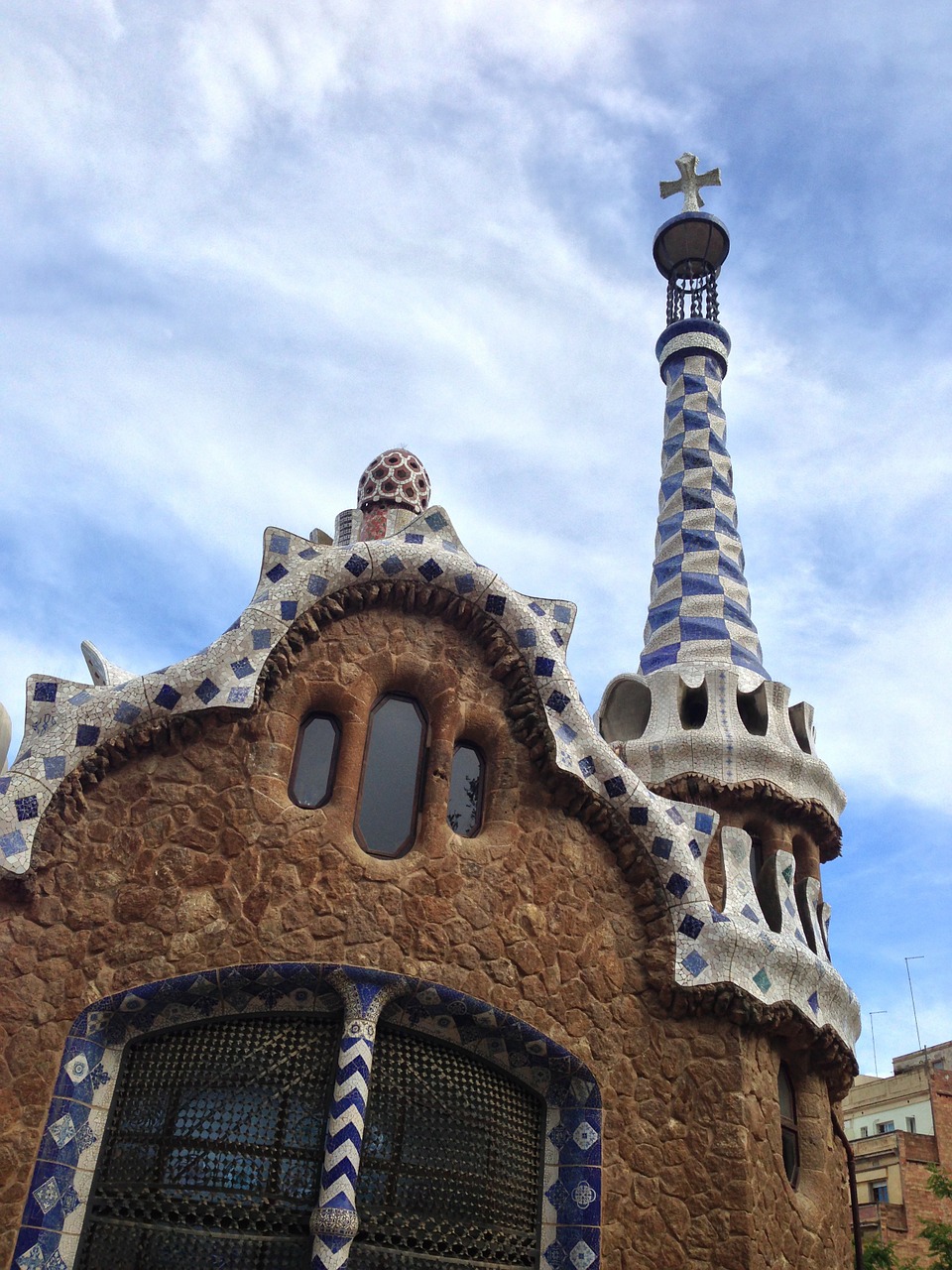 Barcelona, Gaudí, Park Guell, Nemokamos Nuotraukos,  Nemokama Licenzija