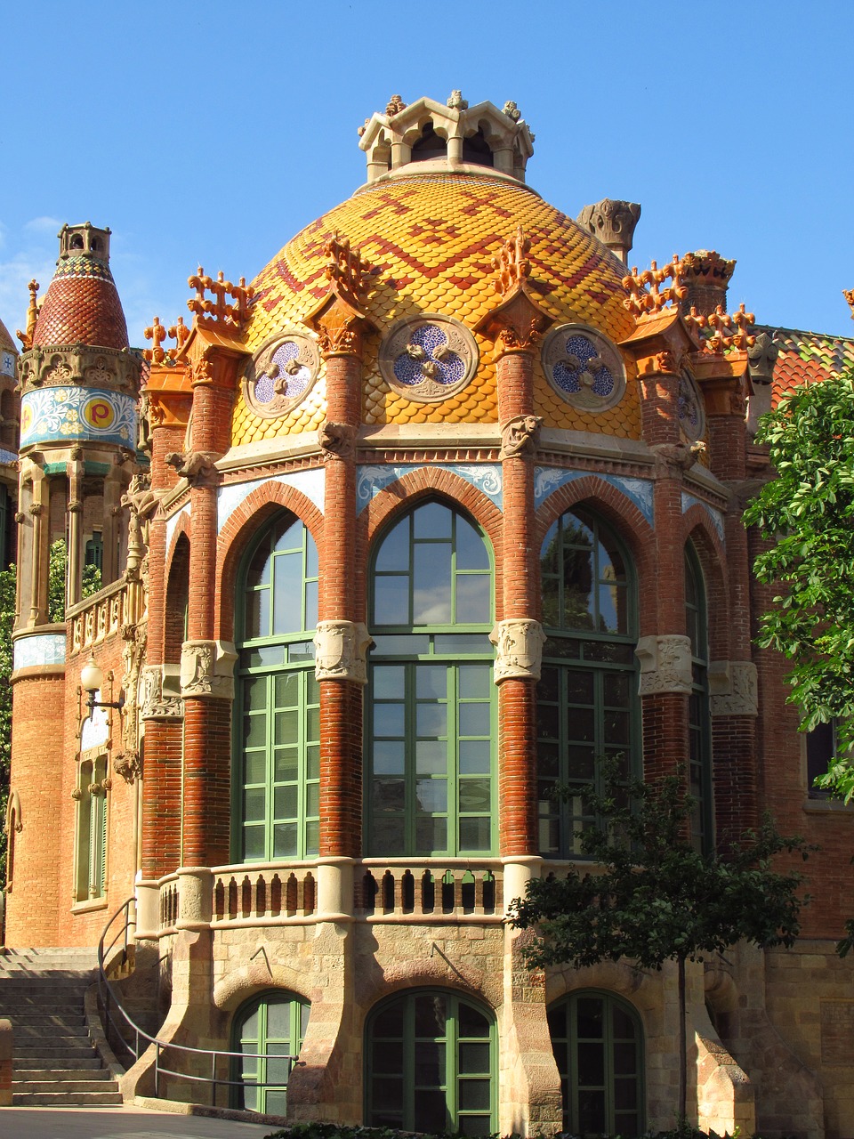 Barselona,  Sant Pau,  Art Nouveau,  Unesco,  Pasaulinis Paveldas,  Modernizmas,  Katalonija,  Architektūra,  Žymus Objektas,  Ligoninė