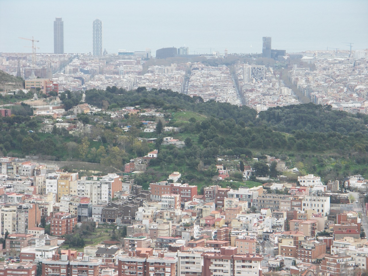 Barcelona, Jūra, Katalonija, Miestas, Matyti, Kraštovaizdis, Uostas, Parkas, Miesto Parkas, Nemokamos Nuotraukos