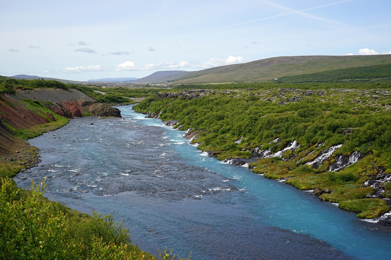 Barnafoss, Upė, Krioklys, Iceland, Vanduo, Vandenys, Nemokamos Nuotraukos,  Nemokama Licenzija