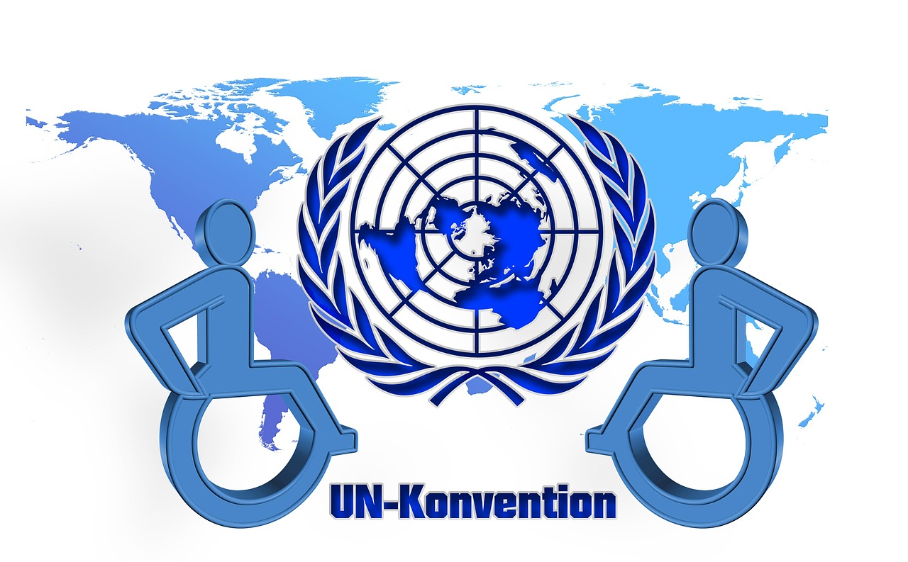 Barjeras, Negalia, Jungtinės Tautos, Mėlynas, Logotipas, Un, Unicef, Neįgaliųjų Vežimėlis, Neįgaliųjų Vežimėlių Vartotojai, Judėjimas