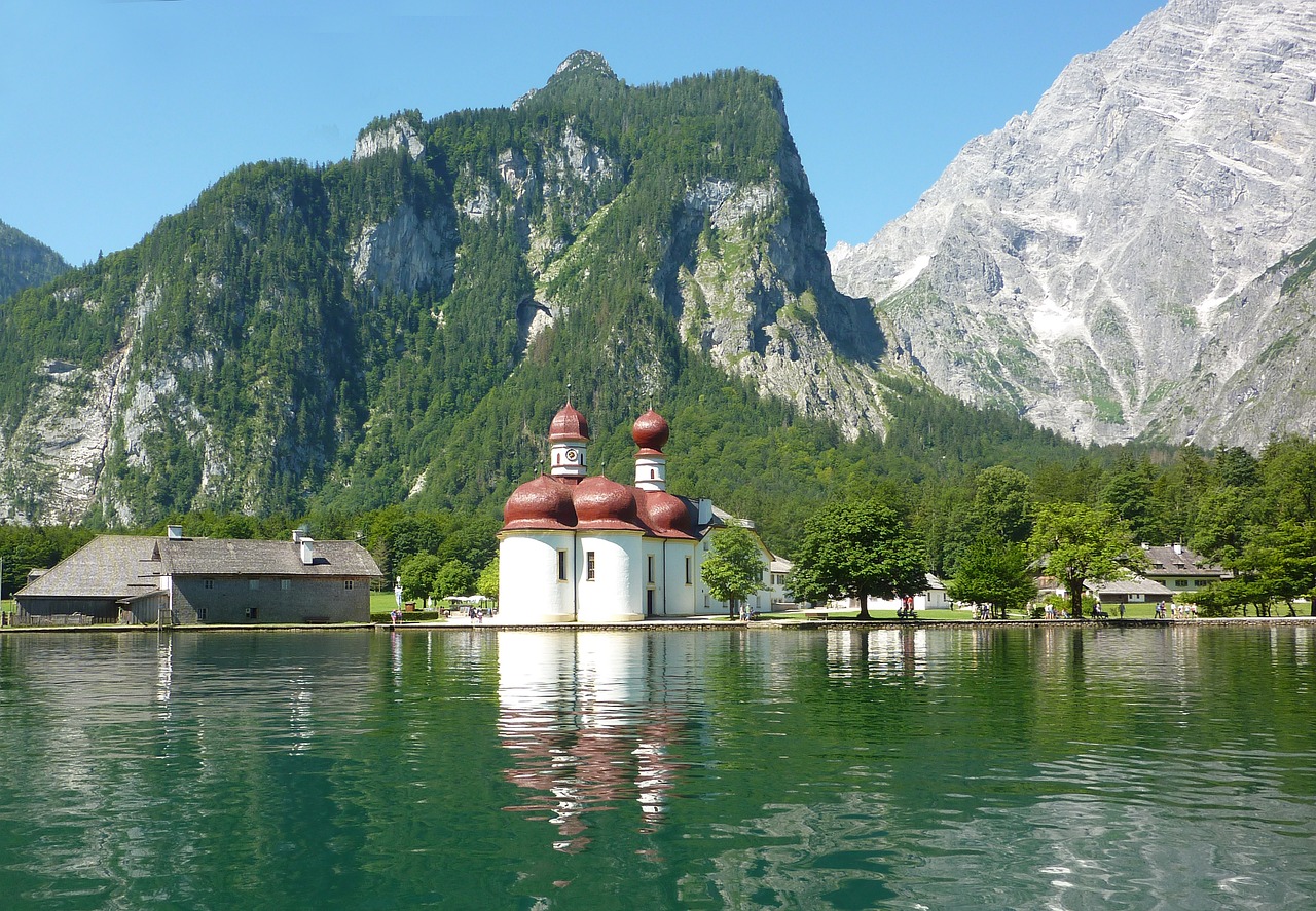 Bartholomä St, Karalius Ežeras, Watzmann, Berchtesgadener Žemės, Nemokamos Nuotraukos,  Nemokama Licenzija