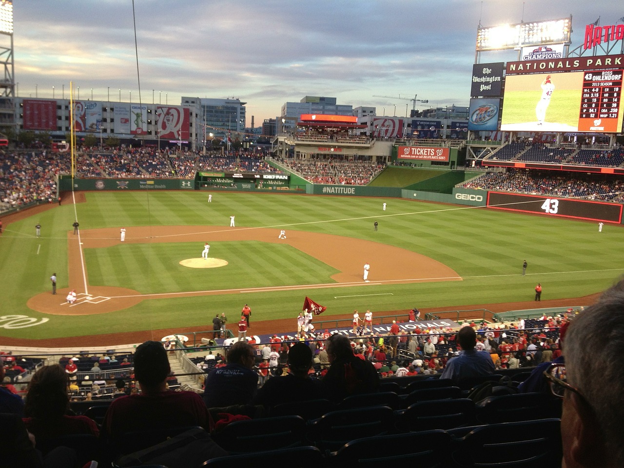 Beisbolas, Vašingtono Piliečiai, Mlb, Pagrindinė Lyga Beisbolo, Beisbolo Stadionas, Amerikietis, Sportas, Amerikietis, Usa, Jungtinės Valstijos