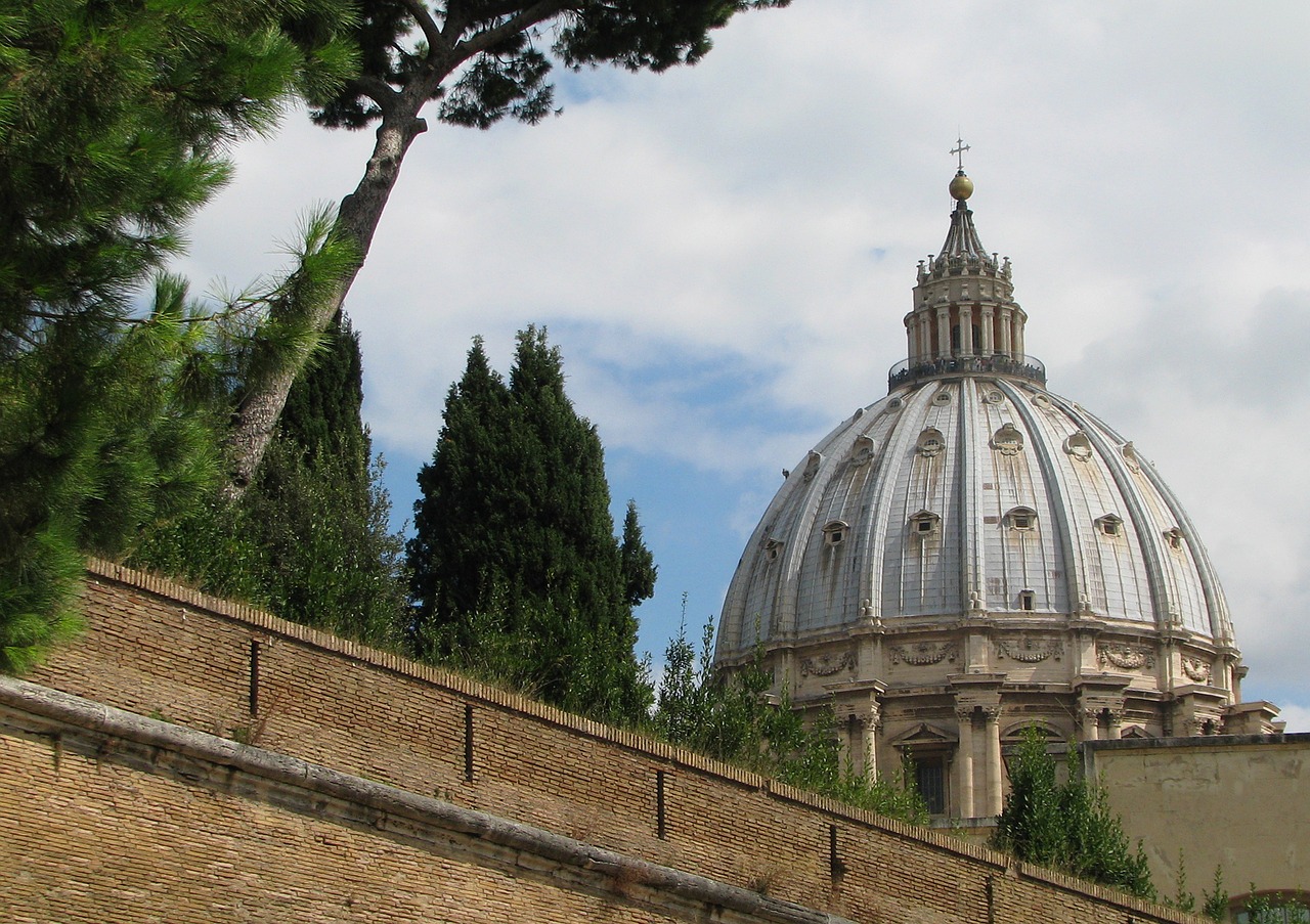 Bazilika,  Kupolas,  Roma,  Vatikano,  Italija,  Architektūra,  Kelionė,  Metai,  Dangus,  Statyba