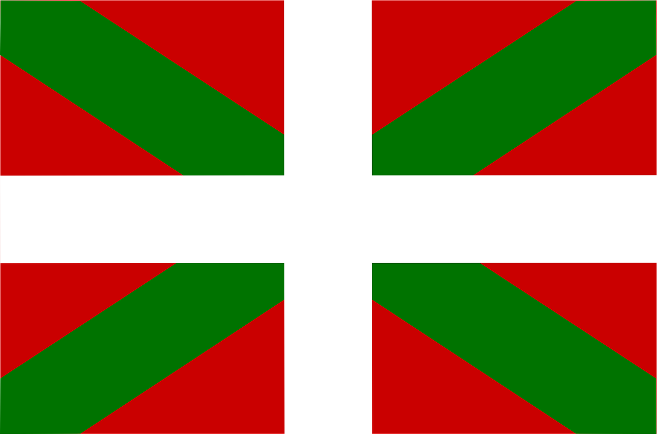 Baskų, Vėliava, Ispanija, Ženklai, Simboliai, Europa, Nemokama Vektorinė Grafika, Nemokamos Nuotraukos,  Nemokama Licenzija