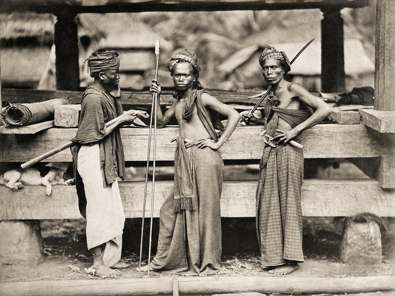 Batak, Karys, Kovotojas, 1870, Juoda Ir Balta, Indonesian, Indonezija, Sumatra, Nemokamos Nuotraukos,  Nemokama Licenzija