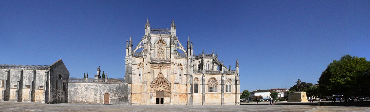 Batalha, Portugal, Vienuolynas, Architektūra, Paveldas, Abatija, Paminklas, Unesco, Orientyras, Pastatas