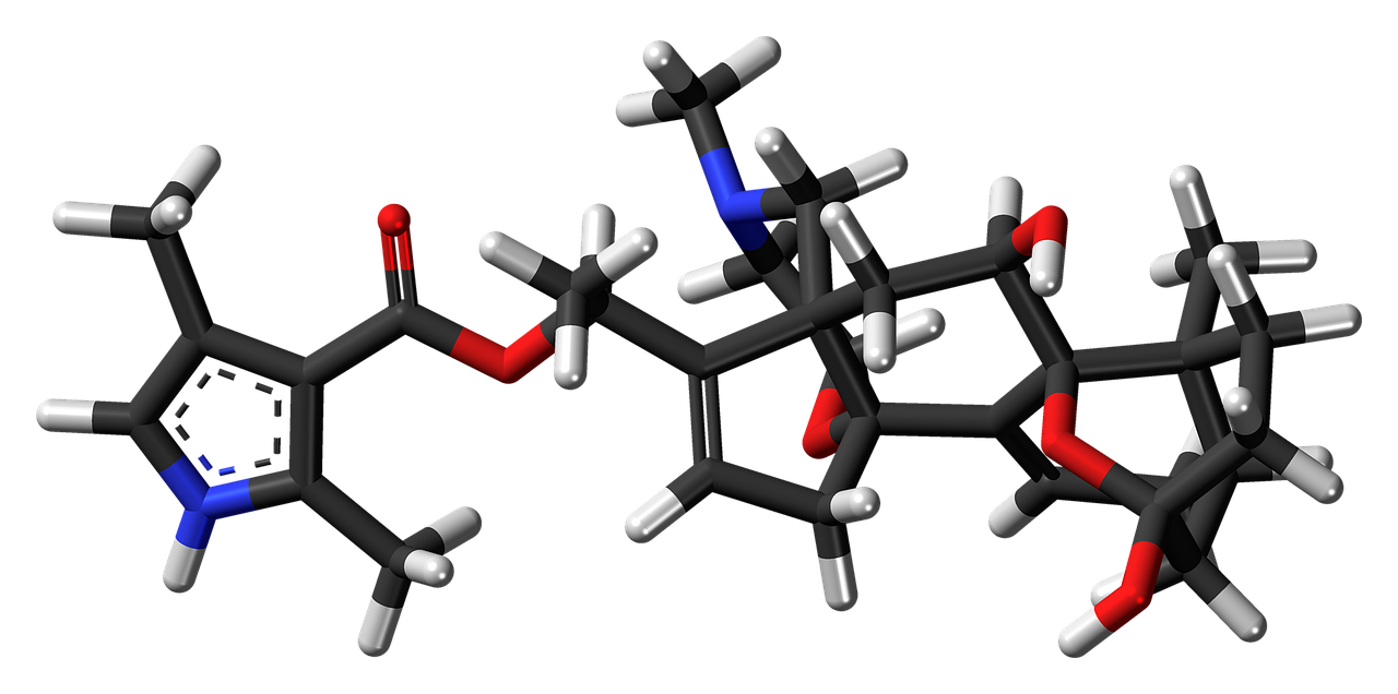 Batrachotoksinas, Nuodai, Šikšnosparnis Varlė, Molekulė, Modelis, Struktūra, Chemija, Mokslas, Tyrimai, Nemokamos Nuotraukos