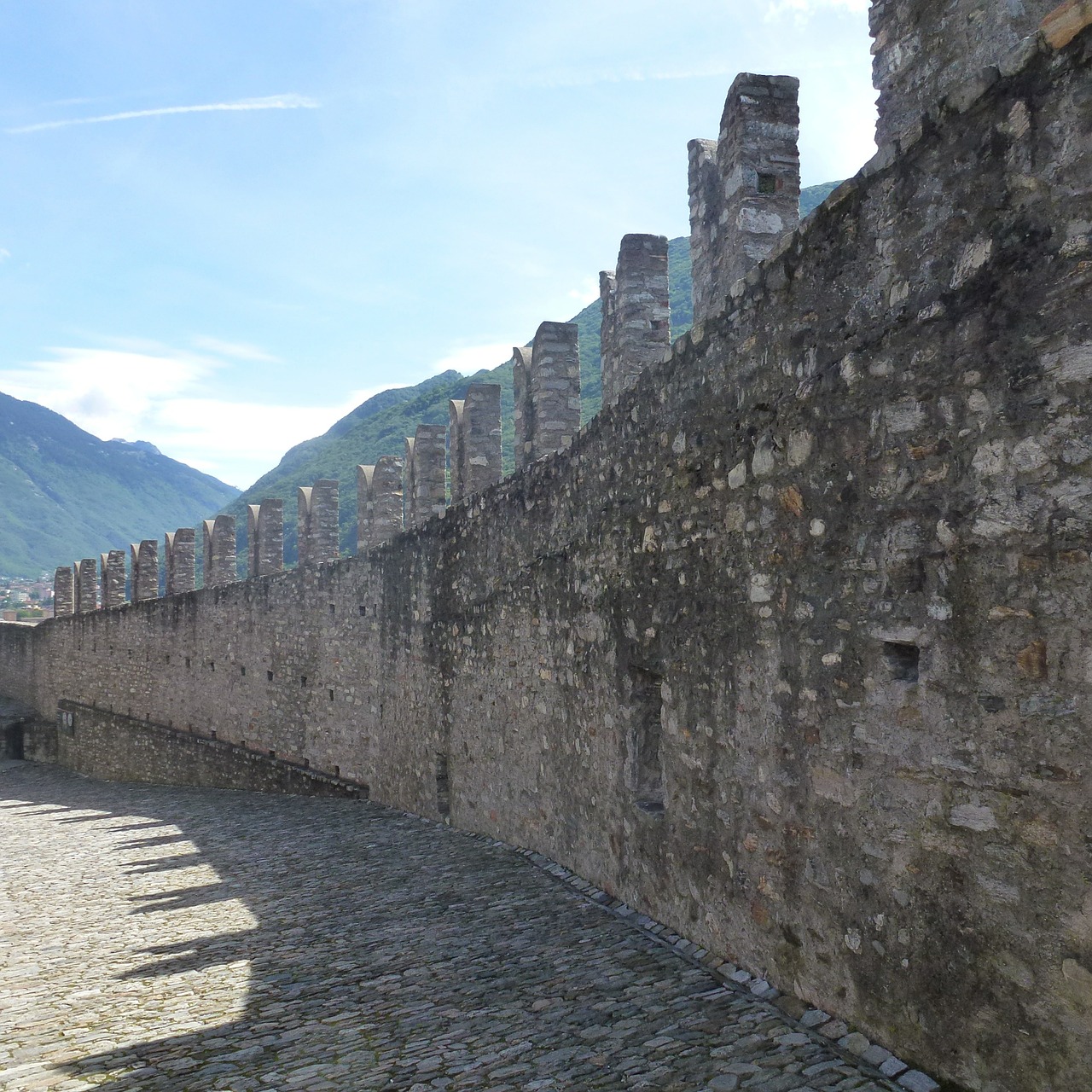 Bokštai, Castelgrande, Bellinzona, Viduramžiai, Lankytinos Vietos, Tvirtovė, Pilis, Šveicarija, Architektūra, Ticino