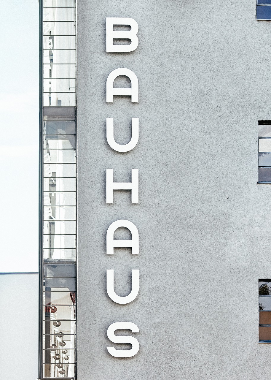 Bauhaus, Tekstas, Laiškas, Šrifto, Kerning, Pastatas, Įsisteigimas, Architektūra, Nemokamos Nuotraukos,  Nemokama Licenzija
