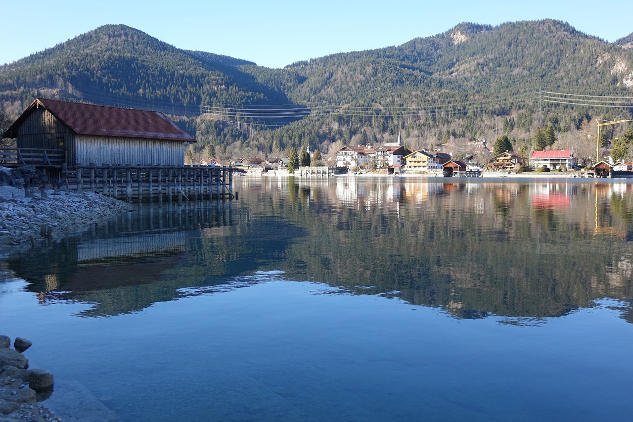 Bavarija, Walchensee, Viršutinė Bavarija, Ežeras, Gamta, Vokietija, Nemokamos Nuotraukos,  Nemokama Licenzija