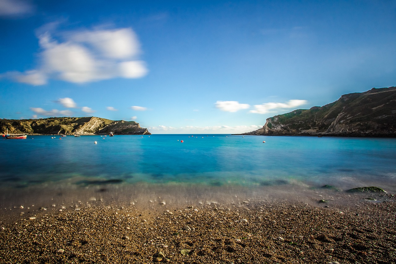 Įlanka, Vandenynas, Papludimys, Lulworth Cove, Anglija, Nemokamos Nuotraukos,  Nemokama Licenzija