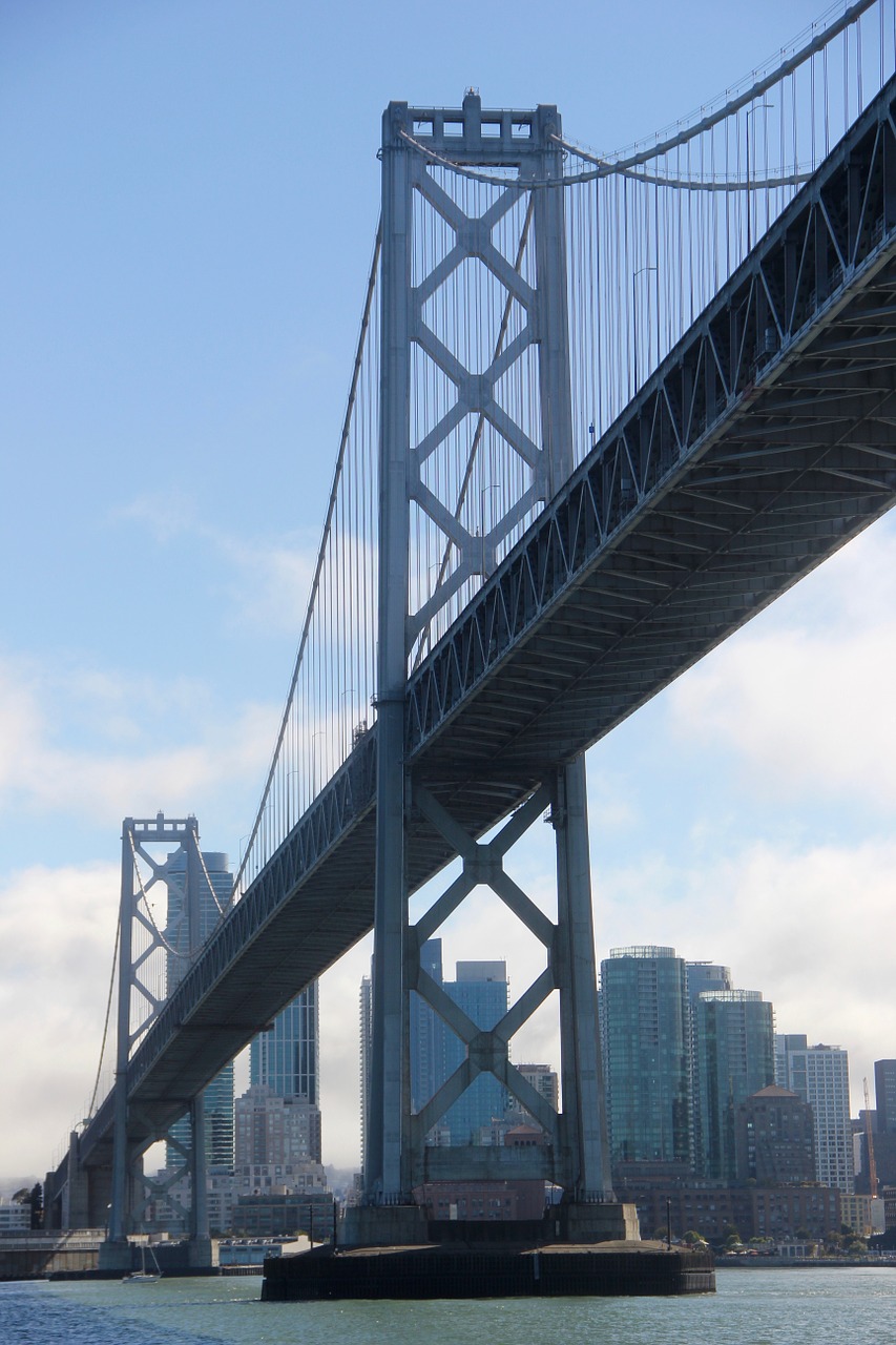 Lyno Tiltas, San Franciskas, Architektūra, San Francisco Skyline, Miesto Panorama, Miesto, Orientyras, Nemokamos Nuotraukos,  Nemokama Licenzija