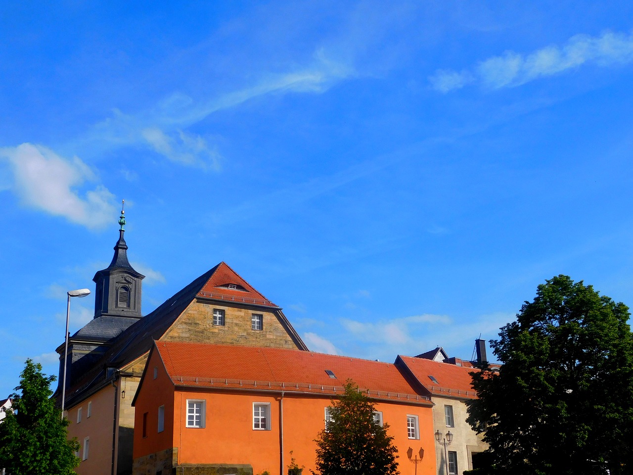 Bayreuth, Miesto Vaizdas, Bažnyčia, Bokštas, Viršutinė Frankonija, Senamiestis, Istoriškai, Architektūra, Pastatas, Bavarija