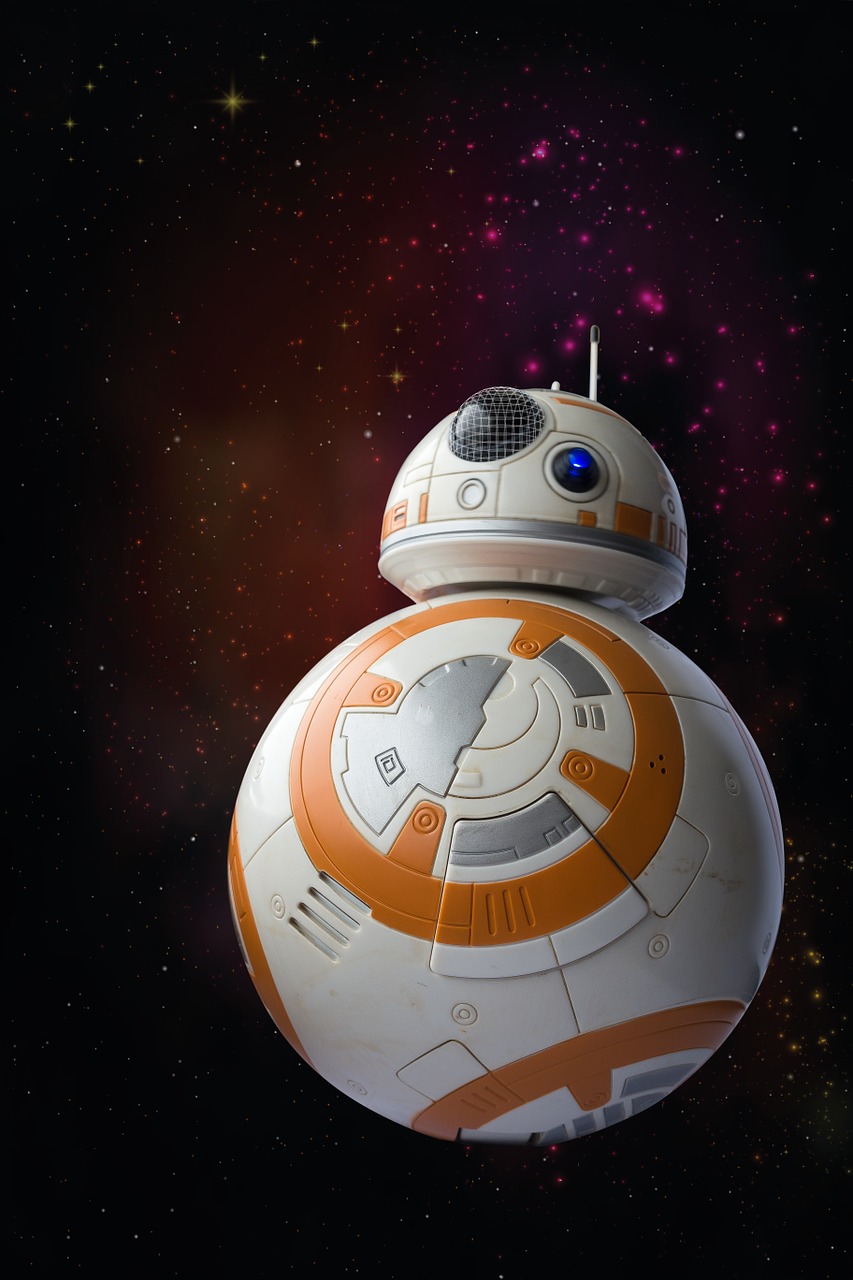 Bb8-Droid, Droid, Robotas, Modelis, Žaislai, Kosmosas, Erdvė, Planeta, Pasaulinis Kosminis Palydovas, Filmas