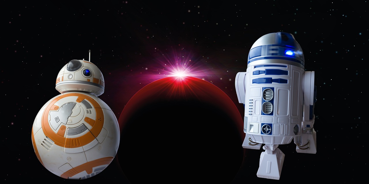 Bb8-Droid, Droid, R2D2, Robotas, Kosmosas, Erdvė, Modelis, Žaislai, Planeta, Pasaulinis Kosminis Palydovas