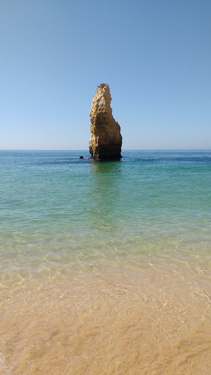 Papludimys, Rokas, Mar, Vandenynas, Vanduo, Litoral, Gamta, Beira Mar, Costa, Portugal