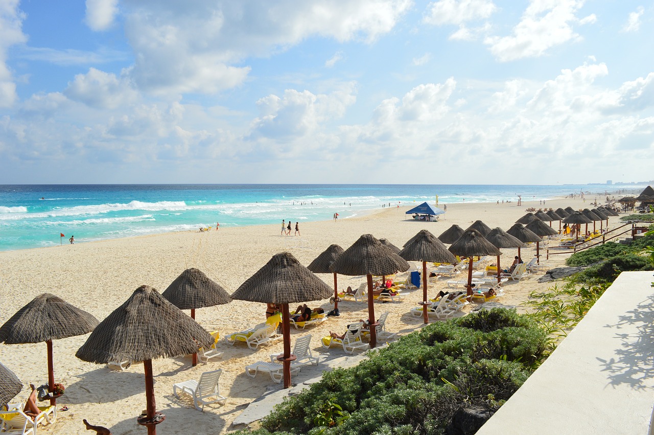 Papludimys, Cancun, Turistinis, Mar, Architektūra, Nemokamos Nuotraukos,  Nemokama Licenzija