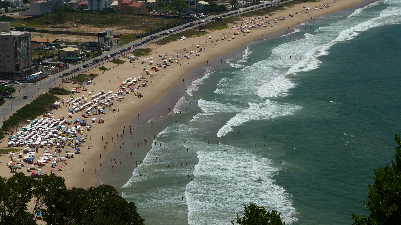Paplūdimys, Brazilija Brava Paplūdimys, Itajaí, Santa Catarina, Royalty Free, Nemokamos Nuotraukos,  Nemokama Licenzija