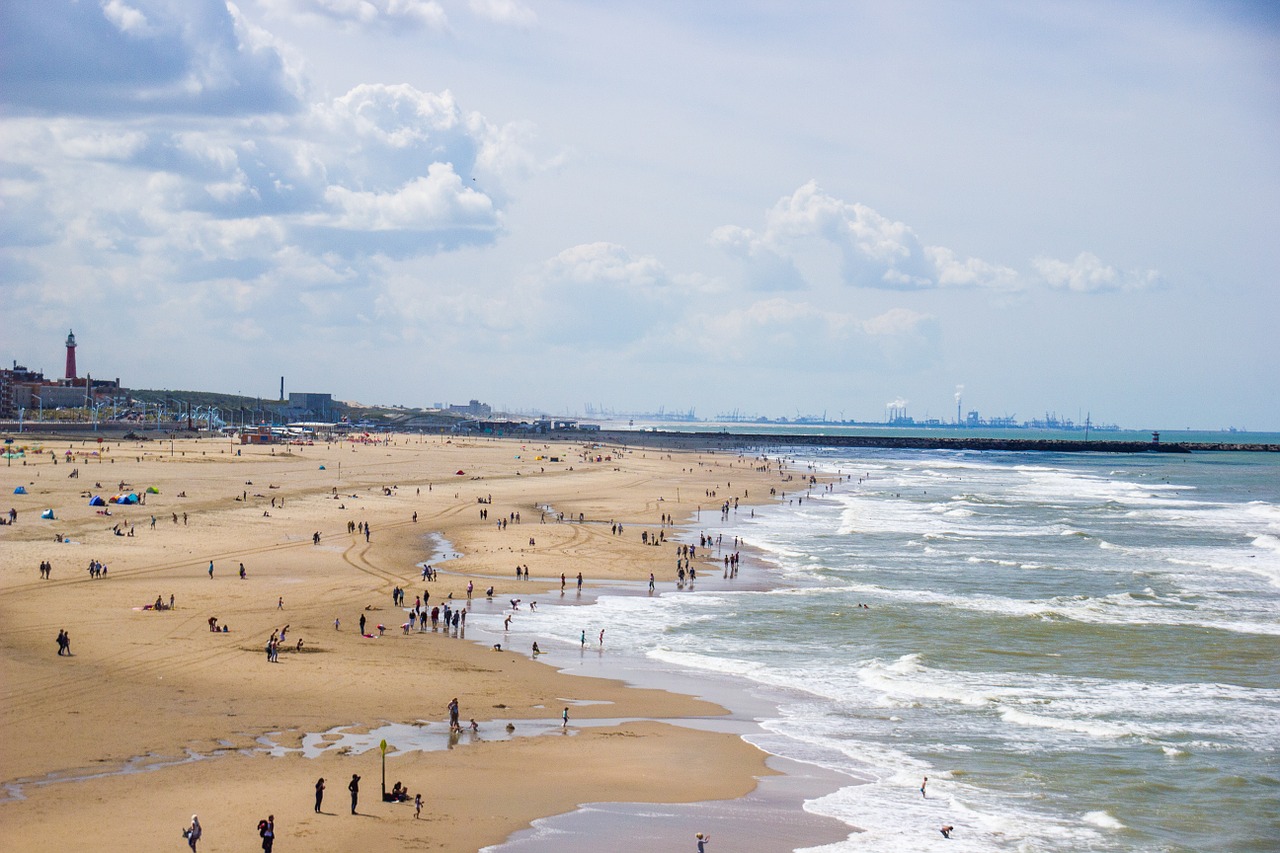 Papludimys,  Jūra,  Kranto,  Scheveningen, Nemokamos Nuotraukos,  Nemokama Licenzija