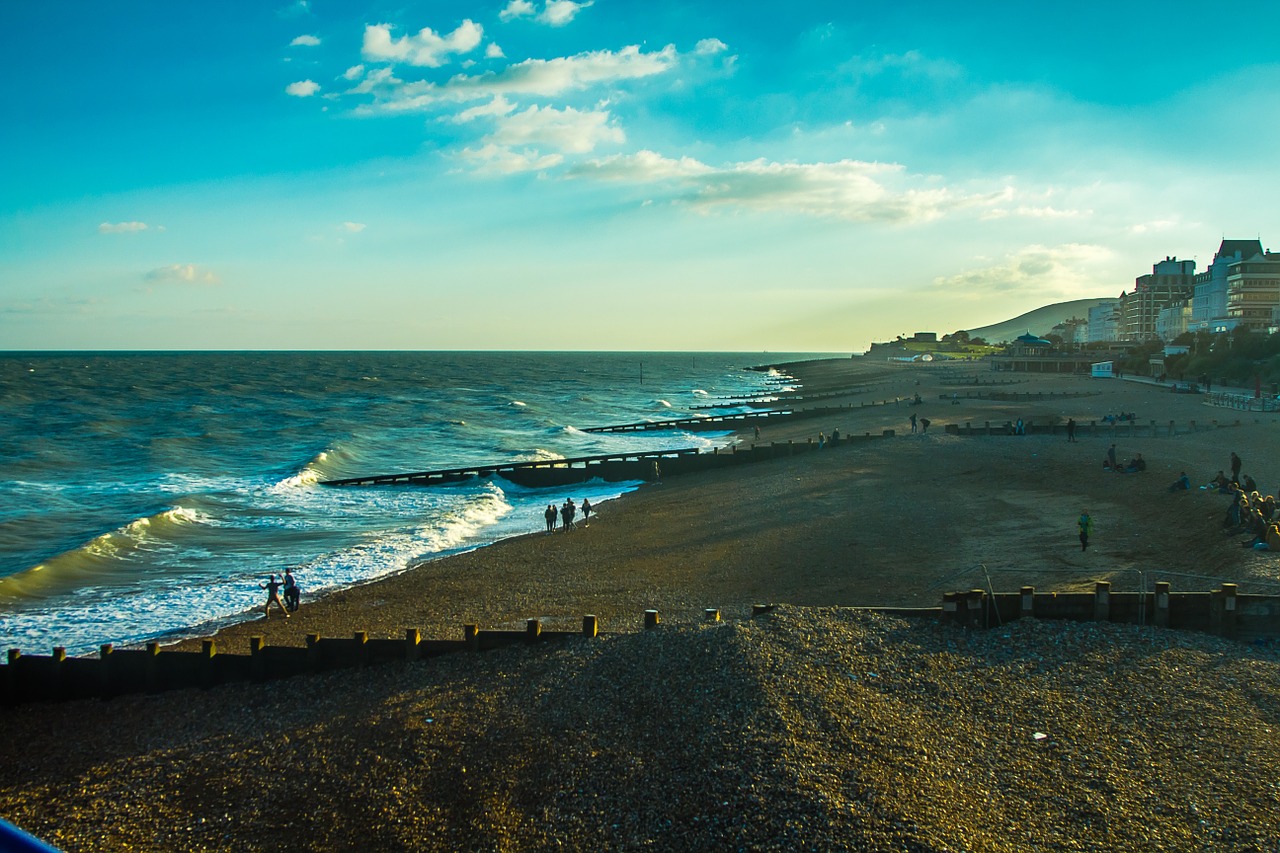 Papludimys, Eastbourne, Anglija, Jūra, Nemokamos Nuotraukos,  Nemokama Licenzija