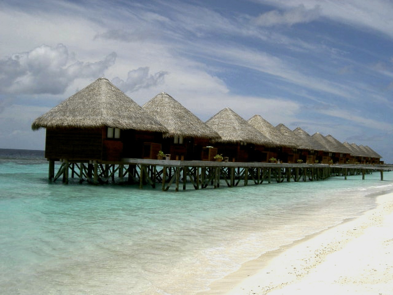 Paplūdimio Bungalo, Romantiškas, Vasara, Maldyvai, Mirihi Sala, Nemokamos Nuotraukos,  Nemokama Licenzija