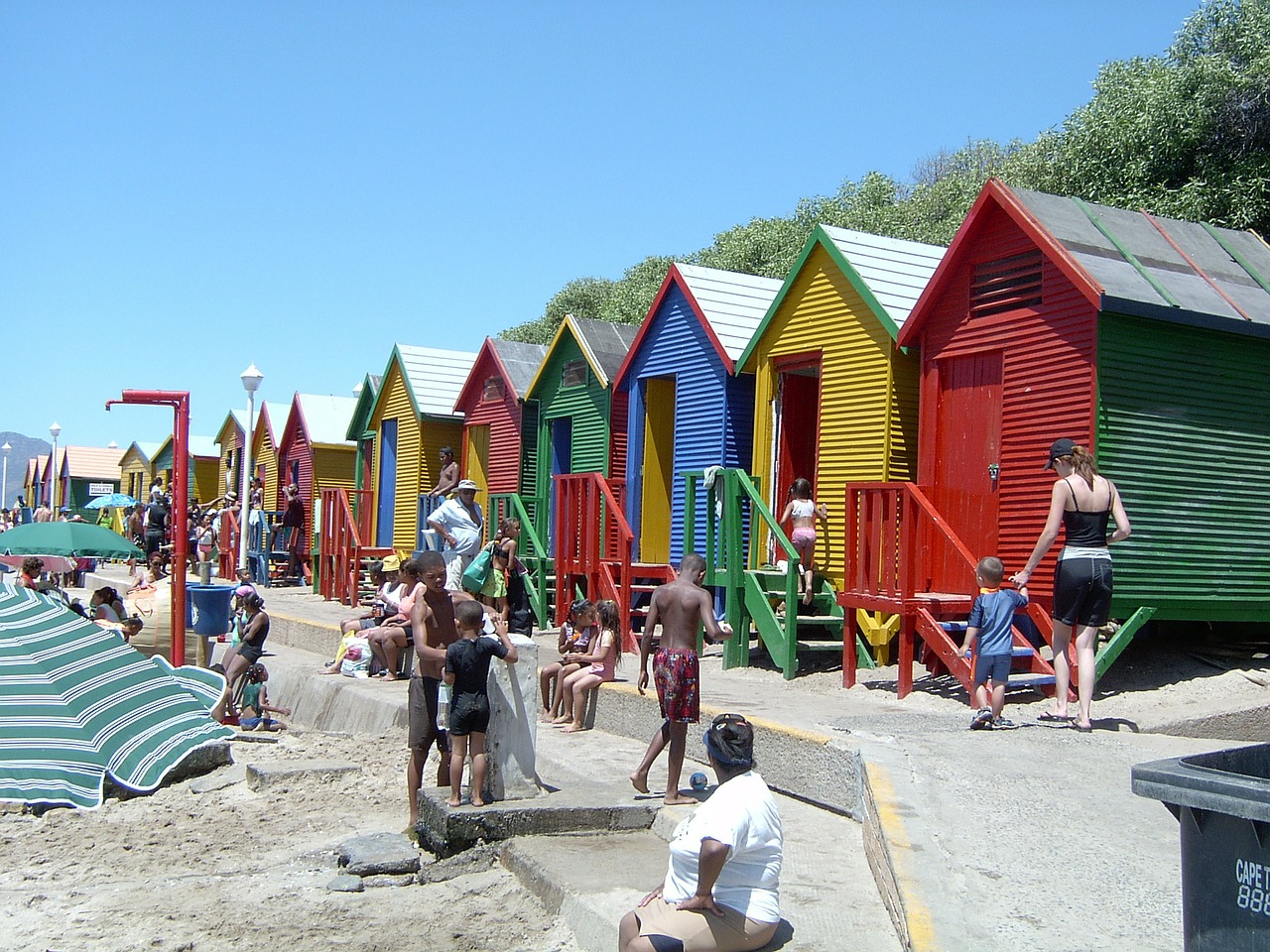 Paplūdimio Namai, Cape Town, Atostogos, Smėlis, Papludimys, Šventė, Nemokamos Nuotraukos,  Nemokama Licenzija