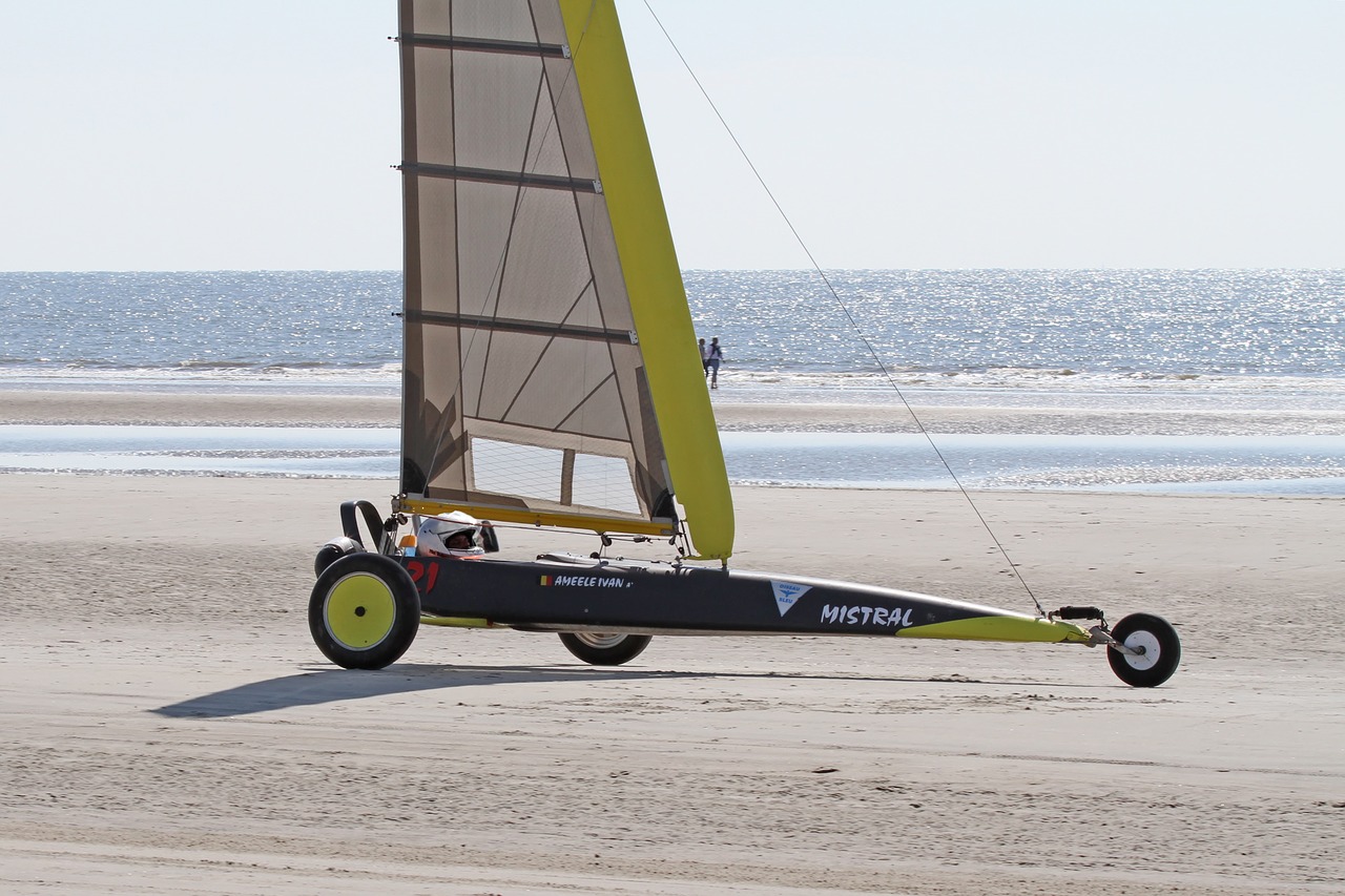 Paplūdimio Buriuotojai, Papludimys, Smėlio Paplūdimys Buriu, St Peter, Šiaurės Jūra, Nordfriesland, Wadden Jūra, Sportas, Nemokamos Nuotraukos,  Nemokama Licenzija