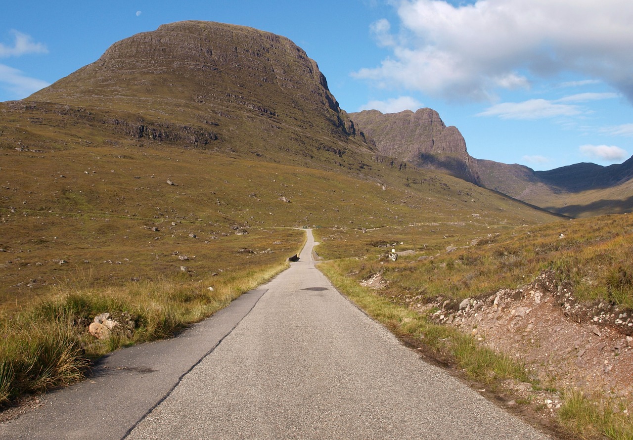 Bealach Na Ba, Applecross, Škotija, Ba, Kelias, Kalnas, Škotų, Šventė, Kraštovaizdis, Highlands