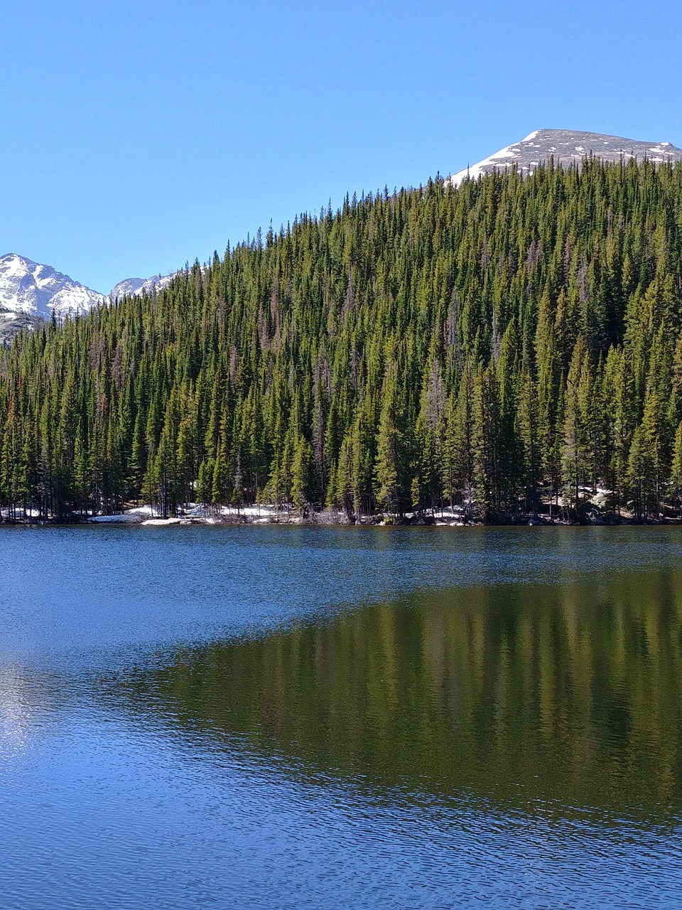 Bear Lake,  Kolorado,  Kalnai,  Uolėti Kalnai,  Vandens,  Pobūdį,  Lauke,  Atspindžiai,  Ežeras,  Kraštovaizdis
