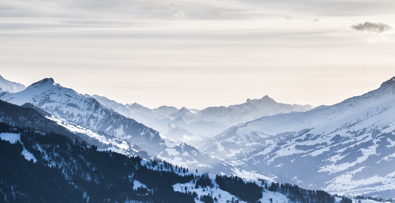 Beatenberg, Kalnas, Berni Oberland, Šveicarija, Rokas, Alpių, Niederhorn, Žiema, Žygiai, Vaizdas