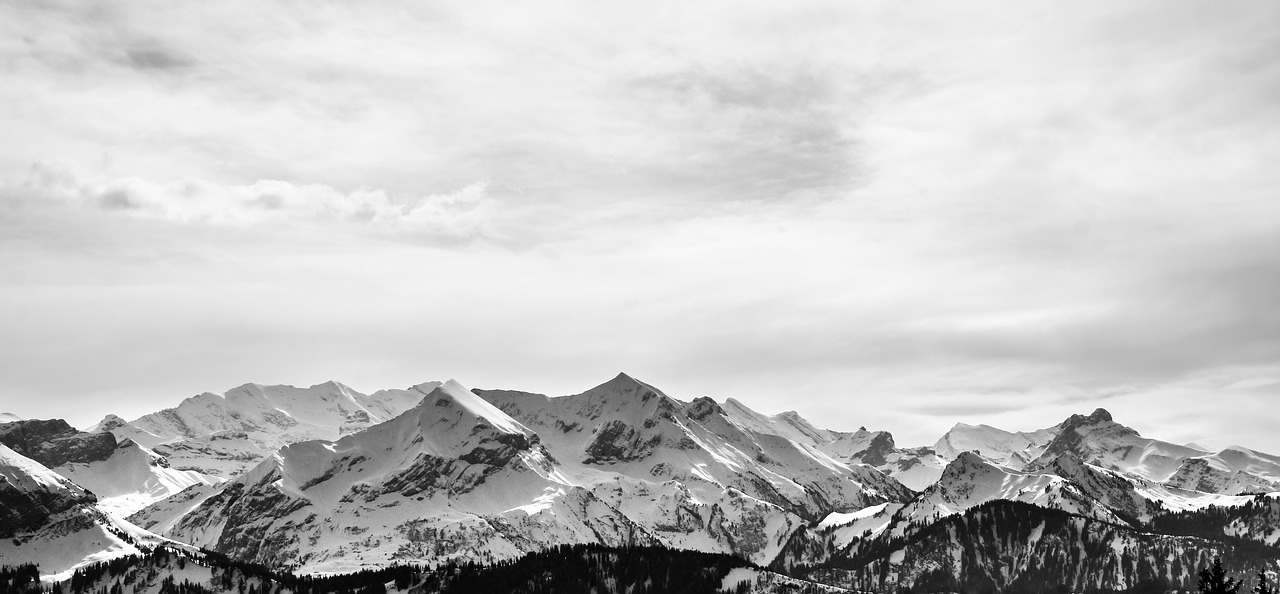 Beatenberg, Kalnas, Berni Oberland, Šveicarija, Rokas, Alpių, Niederhorn, Žiema, Žygiai, Vaizdas