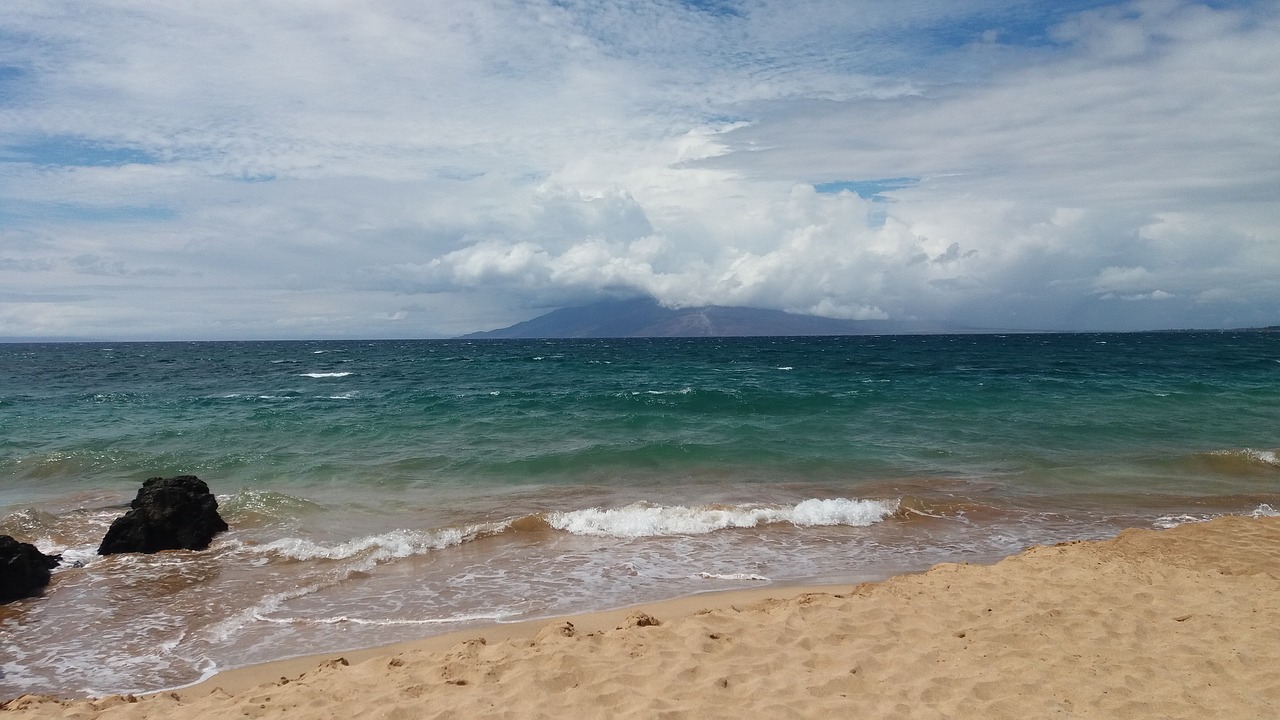 Nuostabus Paplūdimys, Hawaii, Dangus, Nemokamos Nuotraukos,  Nemokama Licenzija