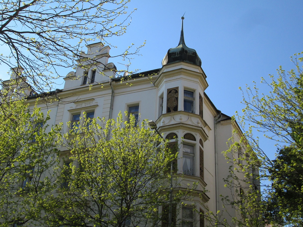 Gražus Pastatas, Prague, Art Nouveau, Ekskursija, Miestas, Ekskursijos, Nemokamos Nuotraukos,  Nemokama Licenzija