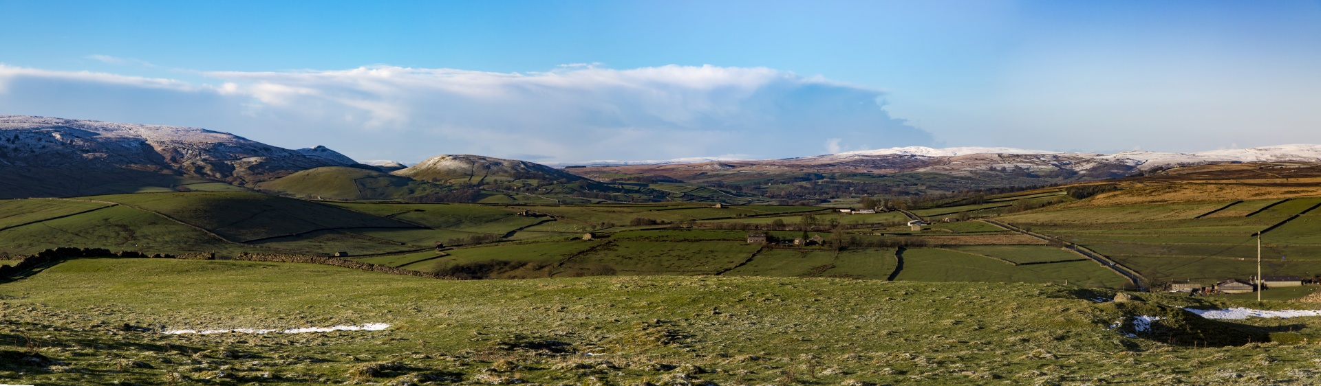 Anglija,  Kraštovaizdis,  Nacionalinis & Nbsp,  Parkas,  Šiaurė,  Gamta,  Nidderdale,  Panorama,  Sezonai,  Uk